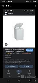 Ignis ICF110 AP/1 Congelatore a pozzo Libera 