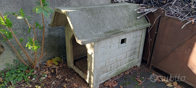 Cuccia cane in cemento taglia grande