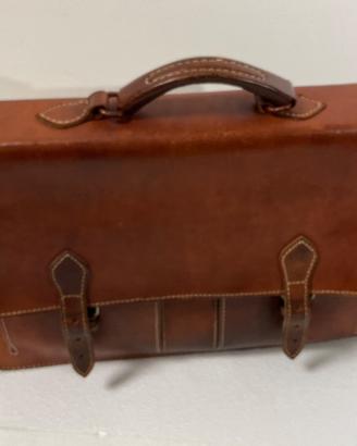 Cartella in vero cuoio