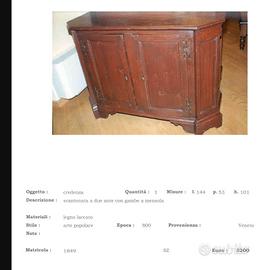 Antiquariato n. 1849