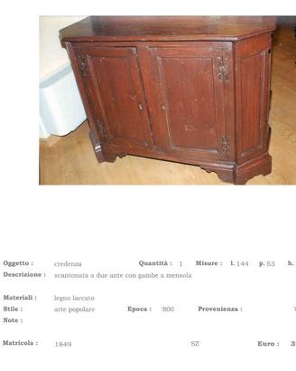 Antiquariato n. 1849