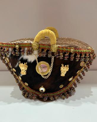 Borse in paglia siciliane per il mare