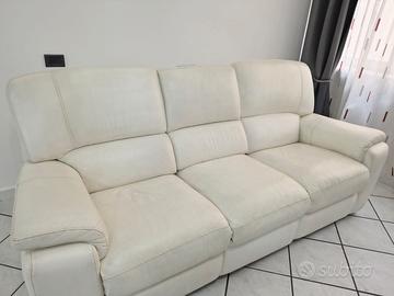 Divano in pelle 3 posti, Chateau d'Ax