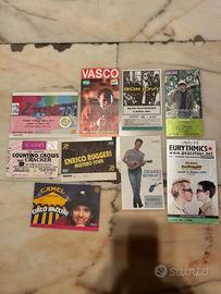 Vecchi biglietti concerti anni '90
