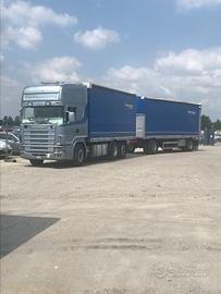 Scania 144 530 motrice + rimorchio