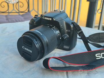 Reglex Canon  eos 450d  kit con obiettivo 18-55