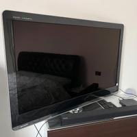 Tv 46” lcd sharp aquos quattron