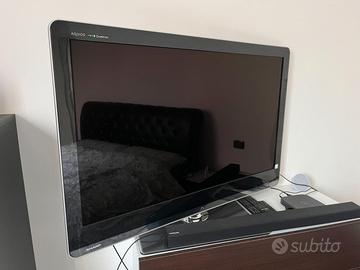 Tv 46” lcd sharp aquos quattron