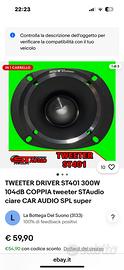 tweter st audio 401