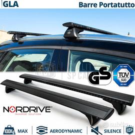 Barre Portatutto per Mercedes GLA Alluminio Nero