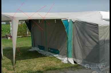 Veranda+cucinotto/camerina per roulotte