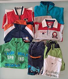 Lotto abbigliamento bambino 18/24 mesi 