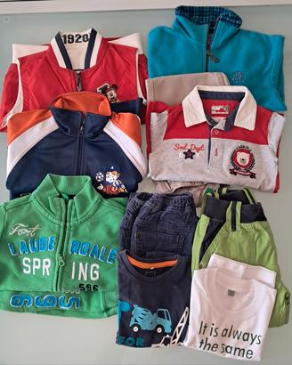 Lotto abbigliamento bambino 18/24 mesi 