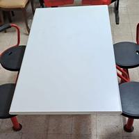 AIRON TAVOLO MENSA 4 POSTI GIREVOLI