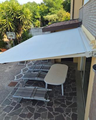 Tenda da sole motorizzata Somfy 5x3m con sensore