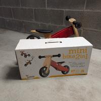 Bici in legno 2 in 1