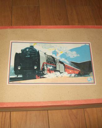 Distler vintage tin toy treno scala O completo