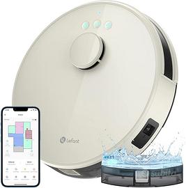LEFANT Robot Aspirapolvere Lavapavimenti con Mappa