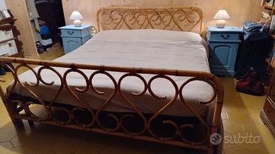 Letto matrimoniale in bambù