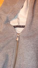 felpa grigio sisley