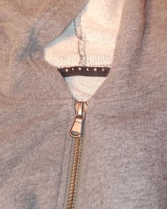 felpa grigio sisley