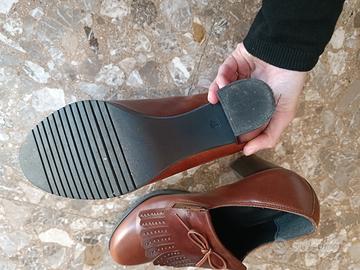 scarpe donna cuoio tacco alto 