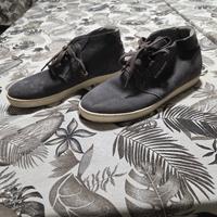 scarpe le coq sportif Taglia 42 suede grigio