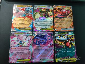 lotto carte Pokémon ex fiamme e ascesa