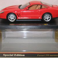 028 - 1/18 - MAISTO FERRARI 550 MARANELLO - 1996
