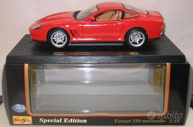 028 - 1/18 - MAISTO FERRARI 550 MARANELLO - 1996