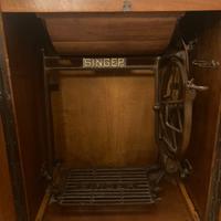 Meccanica Singer a pedale