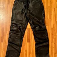 Pantaloni in pelle da moto BMW taglia 54