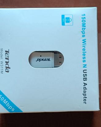 Adattatore wireless  USB WIFI 2,4Ghz