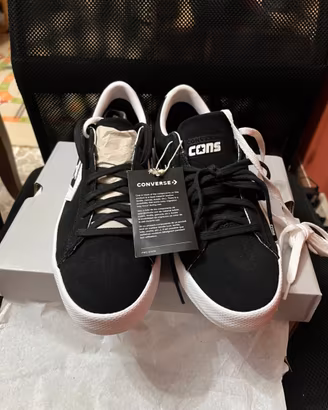 Converse CONS PL Vulc Pro Ox nere  n42 nuove