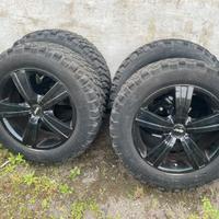 Cerchi e gomme 18 per jeep cherokee wrangler dodge