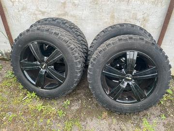 Cerchi e gomme 18 per jeep cherokee wrangler dodge