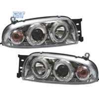FARI FORD FIESTA 95-99 ANGEL EYES FONDO CROMATO