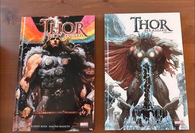 Marvel thor , cofanetto collezione autografato