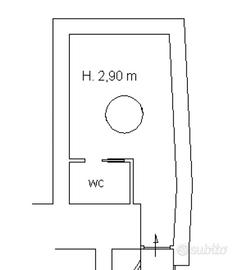 Locale / appartamento piano terra interno palazzo