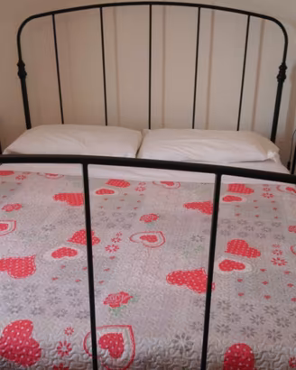 letto matrimoniale in ferro battuto