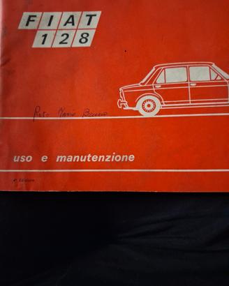 Libretto uso e man. Fiat 128