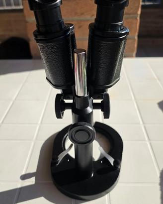 Microscopio binoculare vintage dell'URSS BM-51-2