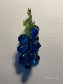 N1187 - 18 grappolo uva vetro