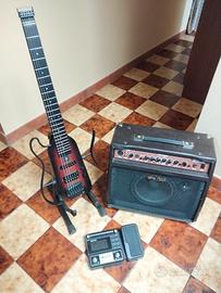 Kit Chitarra Amplificatore e Pedaliera