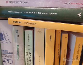 Libri, romanzi, thriller, classici, gialli, ecc.