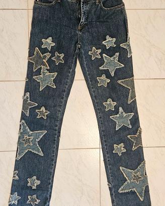 Jeans Moschino con stelle
