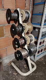 SUPPORTO CAVI PHONOCAR X 8 BOBINE.