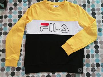 Felpa fila uomo on sale gialla