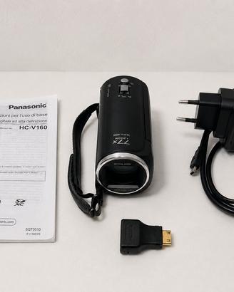Panasonic HC-V160 Videocamera Full HD 38x Zoom