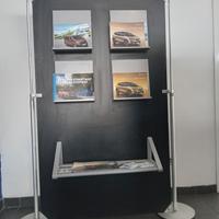 Porta cataloghi doppio lato